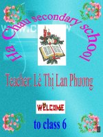 unit 14: TA -6c1,2,3,4 chuẩn