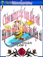 Đồng hồ - Thời gian (3 tiết)