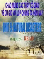 Unit 9 period 56 read THI GVG