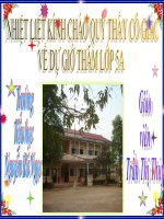 BÀI SỬ DỤNG NĂNG LƯỢNG CỦA CHẤT ĐỐT