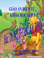 Bài: Dùng thuốc an toàn