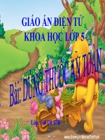 Bai:Dung thuoc an toan