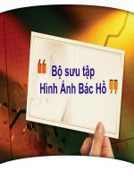 Bộ sưu tập hình ảnh về Bác