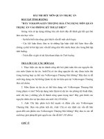 ỨNG DỤNG môn QUẢN TRỊ dự án vào PHÒNG kỹ THUẬT điện