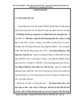 một số kinh nghiệm chỉ đạo phong trào xây dựng trường học thân thiện học sinh tích cực ở trường ptdt nội trú