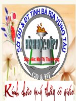 Quan giữa ba cạnh của tam giác-BĐT tam giác