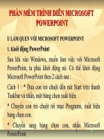 Giáo trình dạy học bằng power point