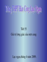 tiet 55.Phuong trinh duong tron.lop 10