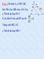 ôn tập chương 3 hình học 8 hay