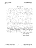 đồ án thiết kế hồ chứa nước Hồi Xuân PA2