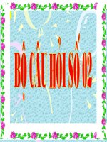 Bộ câu hỏi thi ATGT số 2