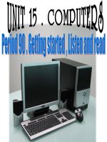 uNIT 15: GETTING STARTED +LÍTEN AND READ