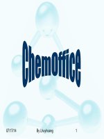 Huong dan su dung phan mem chemoffice