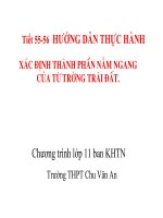 thuc hanh xd tu truong trai dat