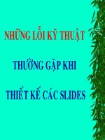 Lỗi khi thiết kế Powerpoint