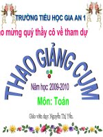 Tìm hai số khi biết hiệu và tỉ số của 2 số đó