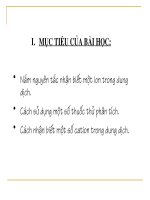 nhan biet mot so cation