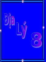 TIẾT 31 - ĐẶC ĐIỂM ĐỊA LÝ VIỆT NAM