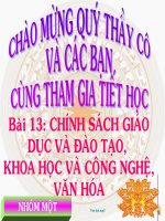 bải:chínhach vanhoa