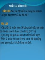 Bài 34: Chất rắn kết tinh. chất rắn vô định hình