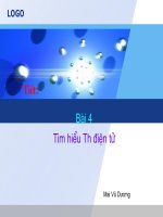Bài 4. Tìm hiểu thư điện tử
