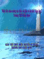 Bài 3: Hai đại lượng tỷ lệ nghịch