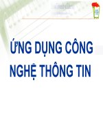 DINH HUONG UNG DUNG CNTT TRONG TRUONG HOC