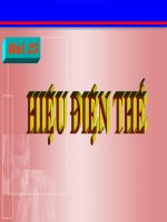 Bài 24: Hiệu điện thế