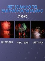 Đêm pháo hoa Đà Nẵng tuyệt vời