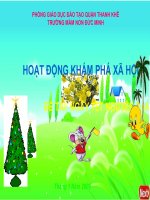 Kham pha xa hoi