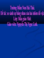 so sánh giữa 2 đối tượng