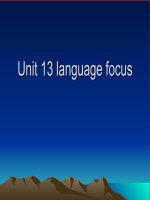 tieng anh 8 bai 13 language focus