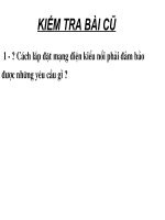 bai 12 :lap dat day dan cua mang diên trong nha