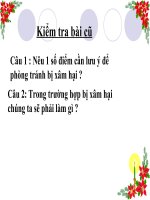 Bài 19. Phòng tránh tai nạn giao thông đường bộ