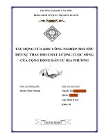 Phân tích nhân tố bằng SPSS kèm bảng câu hỏi