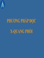 Phương pháp đọc xquang phổi