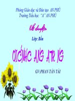 KỂ CHUYỆN ĐÔI CÁNH CỦA NGỰA TRẮNG