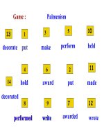 Anh Văn 8. Tuần 29. Unit 13. Festivals Fun