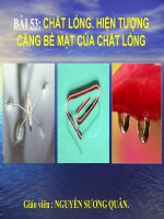 Bài 53. CHAT LONG. HT CANG BE MAT CHAT LONG