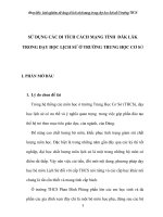 sáng kiến kinh nghiệm sử dụng các di tích cách mạng tỉnh  đăk lăk trong dạy học lịch sử ở trường trung học cơ sở