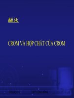 Crom và hợp chất của Crom - HOT