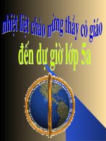 LTVC Bài Mở rộng vốn từ: Bảo vệ môi trường