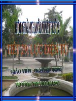 Tiết 29. Lực điện từ( Vật lý 9)