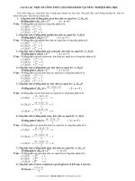 Đề cương ôn thi đại học môn hoá