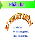 Bai 32 Vai tro cua dien nang trong doi song