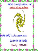 Luyện từ  và câu - tuần 13