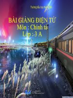 Buổi học thể dục( CT tuần 29)