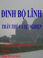 Lịch sử Địa phương_Đinh Bộ Lĩnh