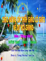 Tập đọc : Hội thổi cơm thi ở Đồng vân