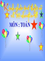 Toan 1 - Phep tru trong pham vi 100